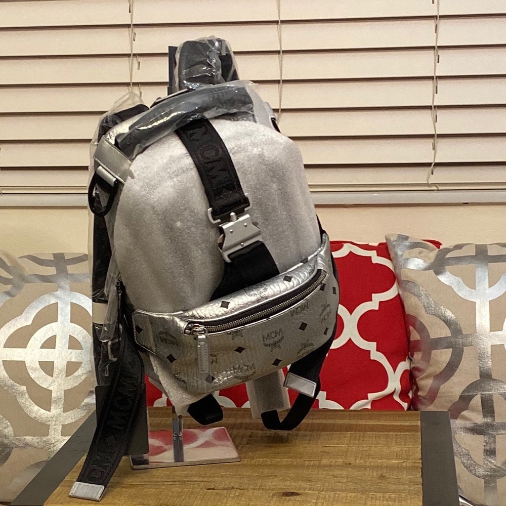 MCM  2-in-1 Backpack in Berlin Silver
